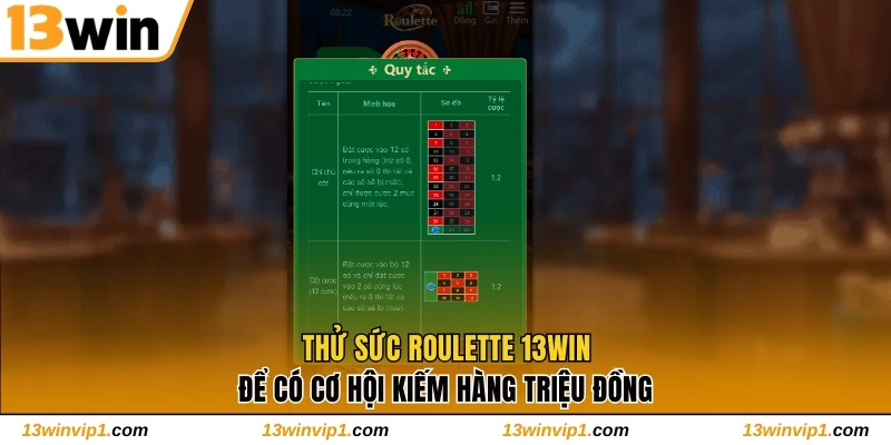 Roulette 13WIN